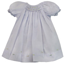 Lavender Smocked Daygown with Embroidered Hem | 3 Months