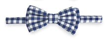 Easter Bow Tie Chambray Stripe by Mud Pie