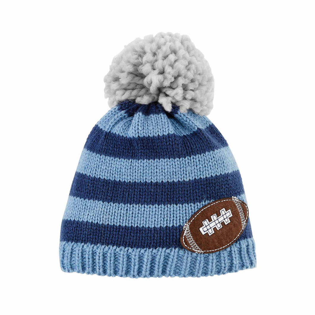 Baby Boys Football Knit Hat | 6-18 Months