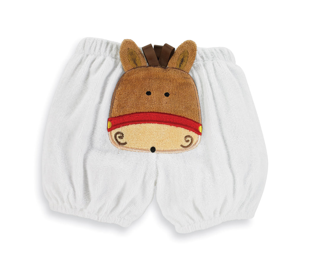 Barnyard Horse Terry Diaper Cover by Mud Pie * 0-6 Months