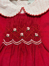 Red Corduroy Jumper with Red Dot Top & Bloomers | 3 or 6 Months