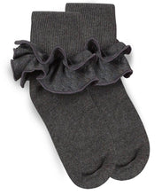 Misty Cotton Ruffle Turn Cuff Socks | NB INF TOD XS
