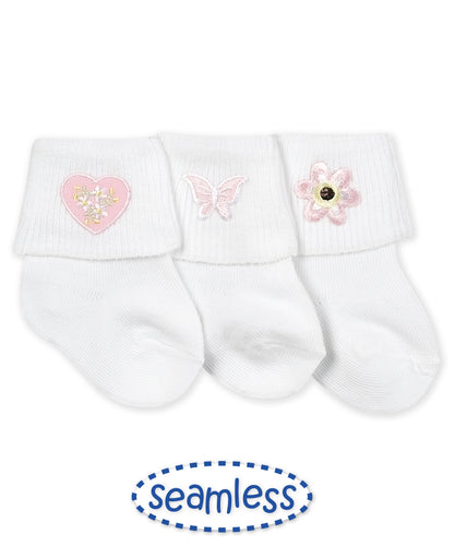 Set of 3 Baby Girl Collection Socks | NB INF