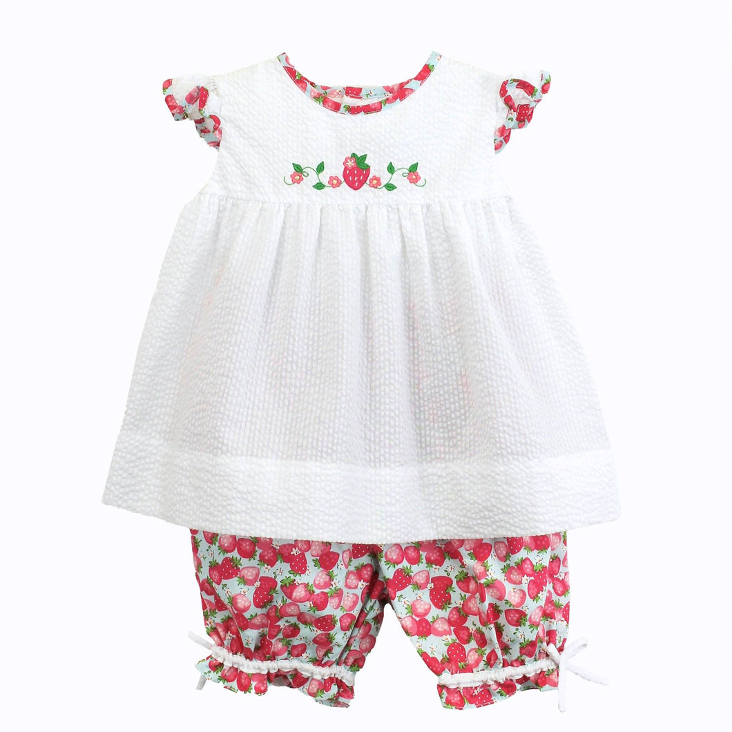 Strawberry Top & Capri Set | 24 Months