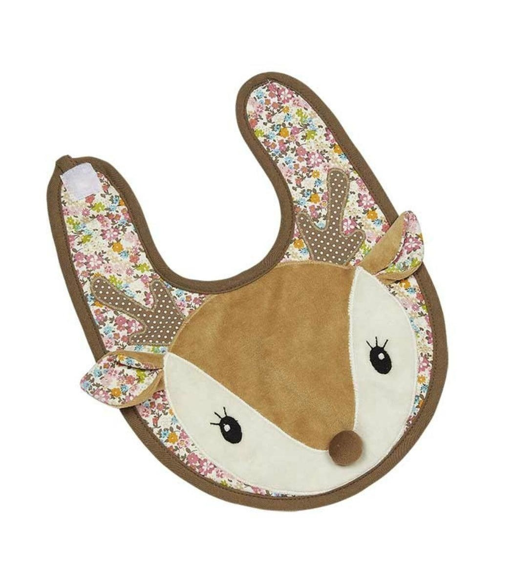 Farrah the Fawn Baby Bib by Maison Chic