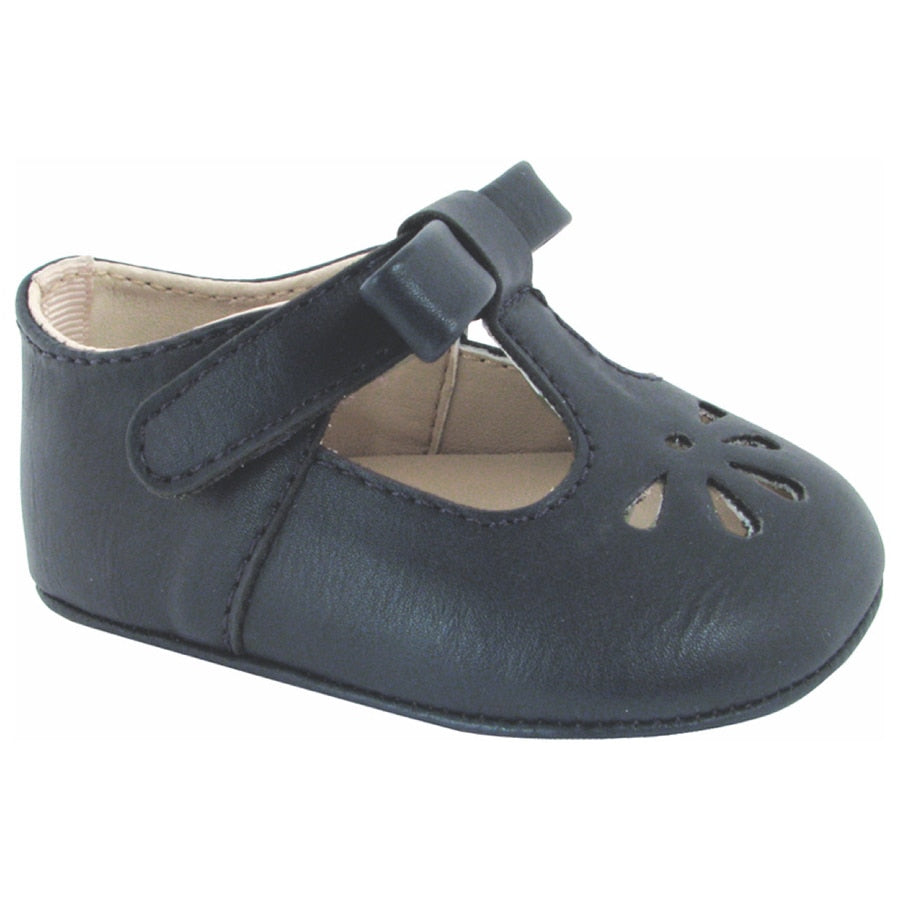 Classic Navy T-Strap Soft Sole Shoes | Baby Size 0 1 2 3