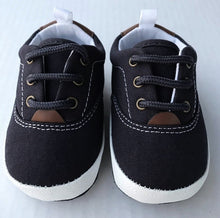 Navy Canvas Lace-Up Sneaker | Baby Size 0 1 2 3