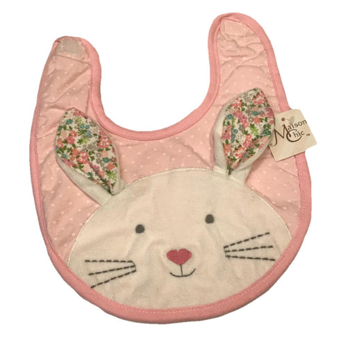 Beth the Bunny Bib with 3-D Ears