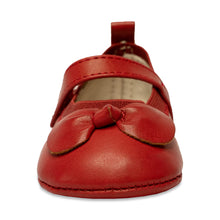 Red Soft Sole Mary Jane Shoes with Bow | Baby Size 0 1 2 3