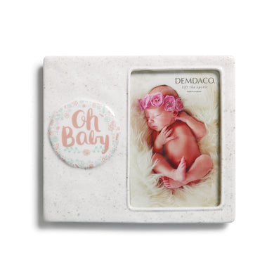 Oh Baby Picture Frame | Holds 4X6 Photo