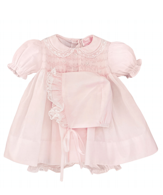 Preemie shop smocked dress