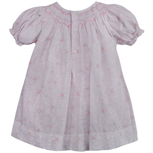 Voile Pink Floral Print Dress | 3 or 9 Months