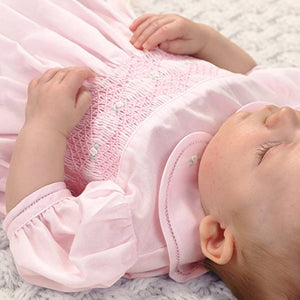 Pink Diamond Smocked French Bubble | 3 6 9 Months