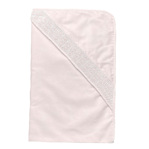Pink Smocked Baby Blanket 26