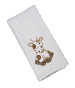 Grace the Giraffe Pink Burp Cloth by Maison Chic