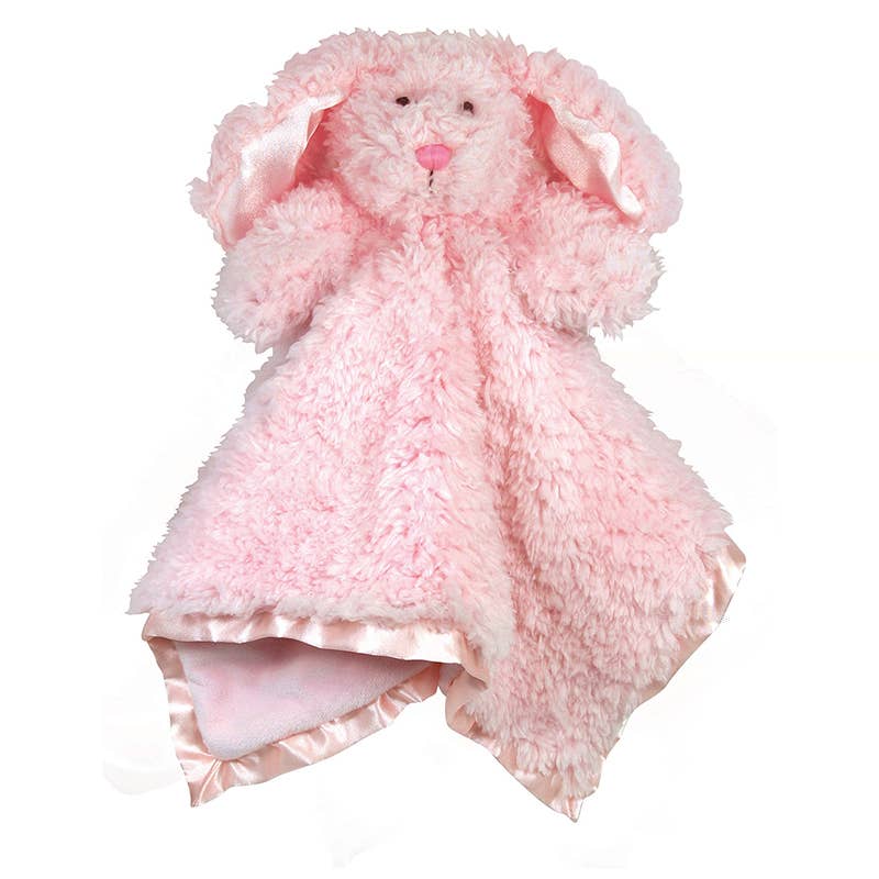 Cuddle Bud Pink Bunny Blankie 18