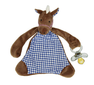 Carson The Colt Pacifier Blankie 11"
