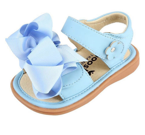 Bluebell Ready Set Bow Sandals Toddler Girls Squeaky Shoes | Size 5