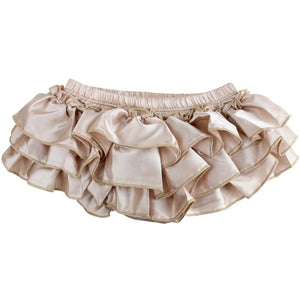Champagne Satin Tutu Diaper Cover by juDanzy * 6-24 Months