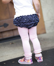 Pink Footless Ruffled Tights | 0-6M 6-12M 12-24M 2T-4T