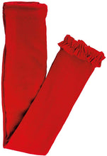 Red Footless Ruffled Tights | 0-6M 6-12M 2T-4T