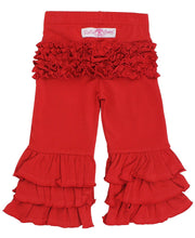 Red 3-Ruffle Flare Pants | 6-12M 18-24M 3T