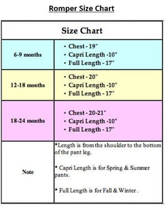 Girls Boutique Paris Eiffel Tower Romper | 6-9 Months
