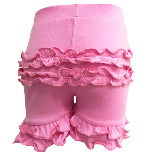Pink Ruffle Butt Shorts | 12-24 Months