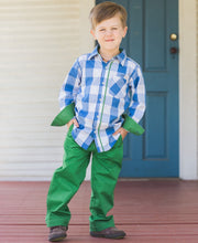 Green Cotton Chinos * 6-12M 12-18M 18-24M 2T 3T 4T