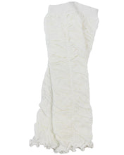 Cream Rouched Leg Warmers * Newborn or One Size