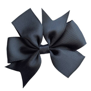 Set of 3 Ribbon Hair Bows with Alligator Clip 3"