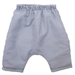 Kind Smart Important Tee & Navy Striped Harem Shorts * 2T