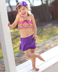 Divali Skirted Halter Bikini * 6-12M 12-18M 18-24M 2T 3T 4T