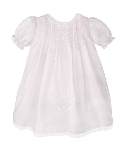 Pink Heirloom Lace Embroidered Slip Dress | 3 or 6 Months